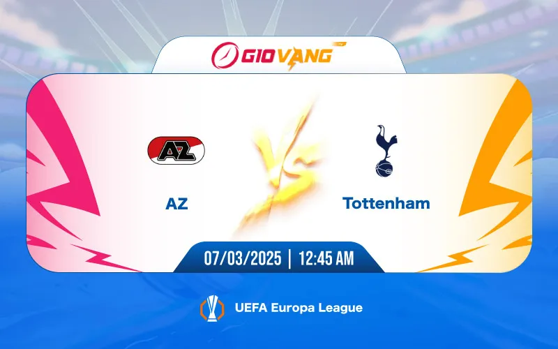 Soi kèo AZ Alkmaar vs Tottenham 00h45 ngày 07/3/2025 - Cup C2