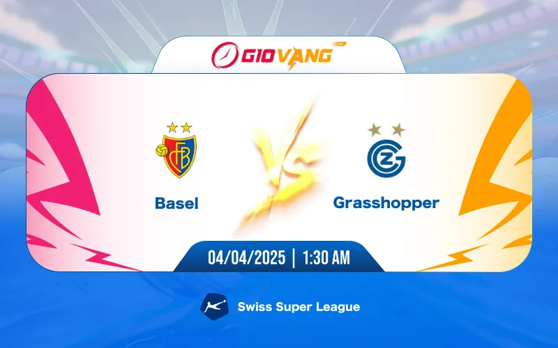 Soi kèo Basel vs Grasshoppers 01h30 ngày 04/4/2025 - VĐQG Thụy Sĩ