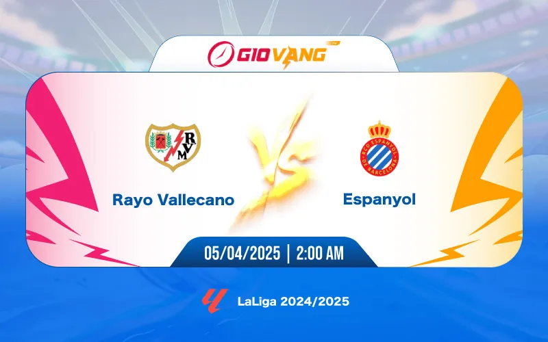 Soi kèo Vallecano vs Espanyol 02h00 ngày 05/4/2025 - La Liga