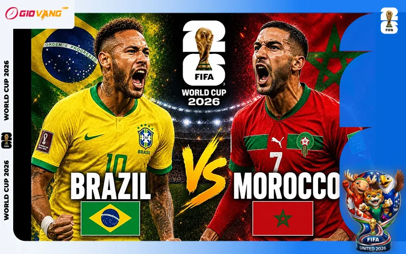 Trận mở màn giữa Brazil và Marốc mang ý nghĩa định hình vị trí ngôi đầu bảng