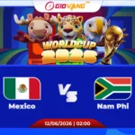 Soi kèo Mexico vs Nam Phi 02h00 ngày 12/6/2026 - World Cup 2026