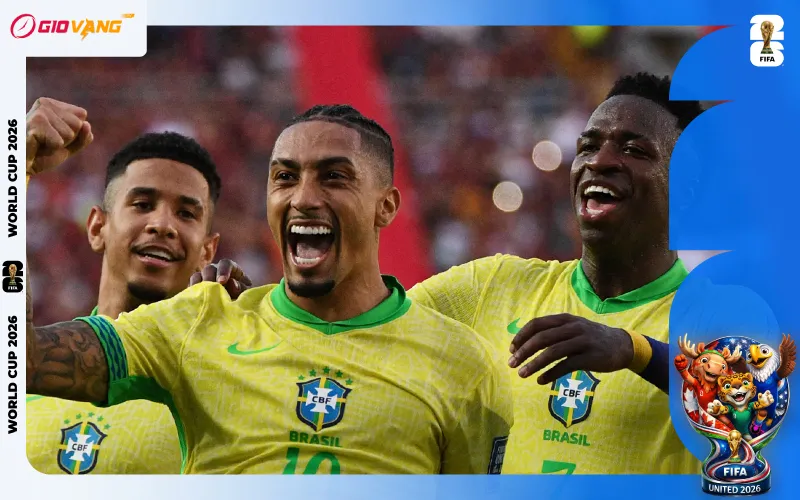 Lịch Thi Đấu Đội Tuyển Brazil Tại World Cup 2026