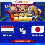 Soi kèo Hà Lan vs Nhật Bản 03h00 ngày 15/6/2026 - World Cup 2026