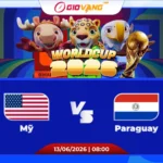 Soi kèo Mỹ vs Paraguay 08h00 ngày 13/6/2026 - World Cup 2026