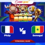Soi kèo Pháp vs Senegal 02h00 ngày 17/6/2026 - World Cup 2026